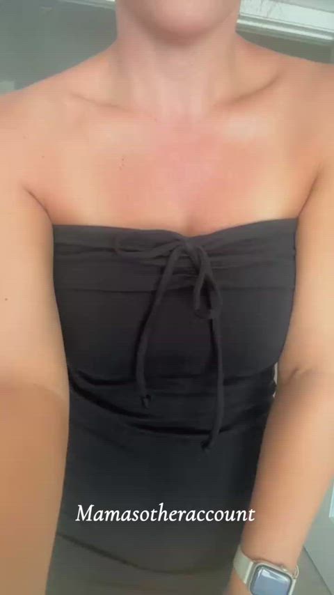 My little black dress hides a not so little surprise