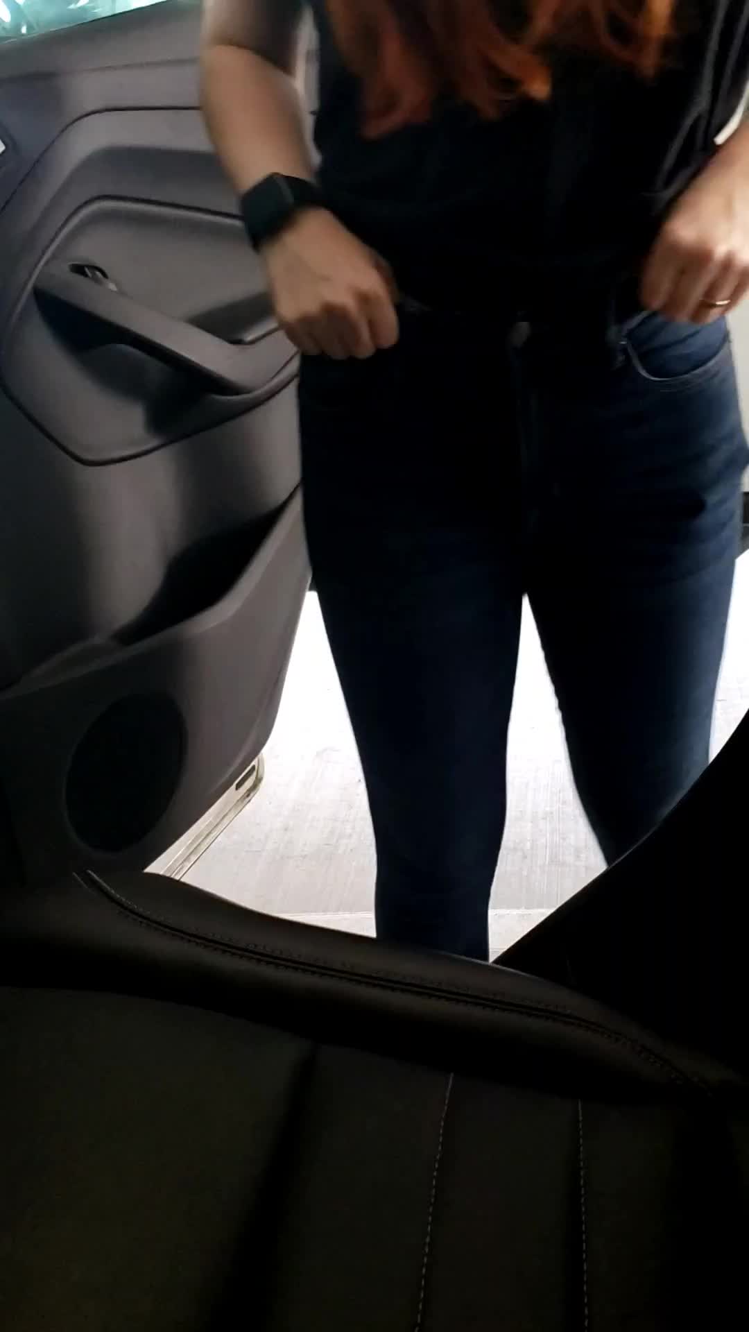 Showing off or daddy at the airport!
