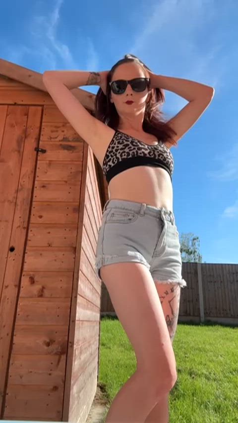 I was dared to get up and give them a full view