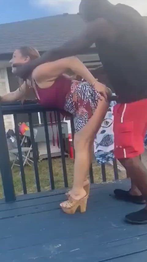 Amateur BBC Big Dick Homemade Housewife Interracial MILF Porn GIF by jeffpitch
