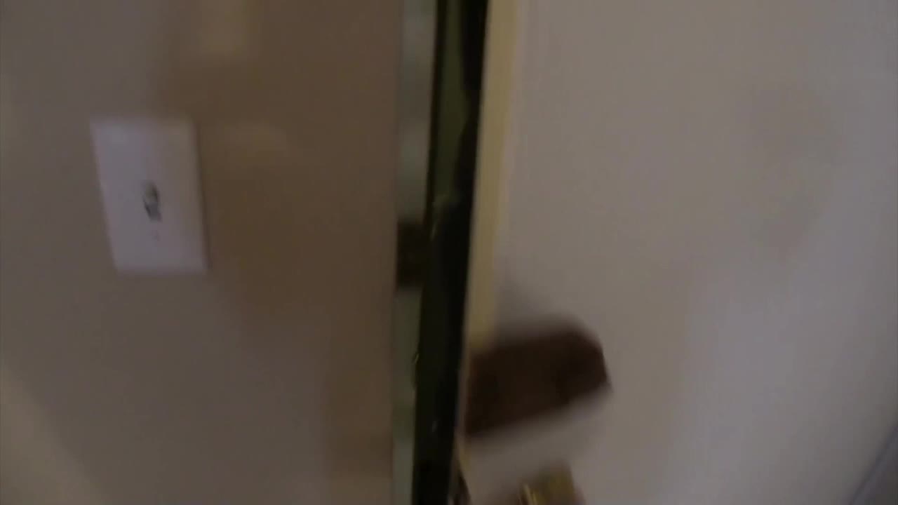 Thick neighbor with nice breasts gives a handjob