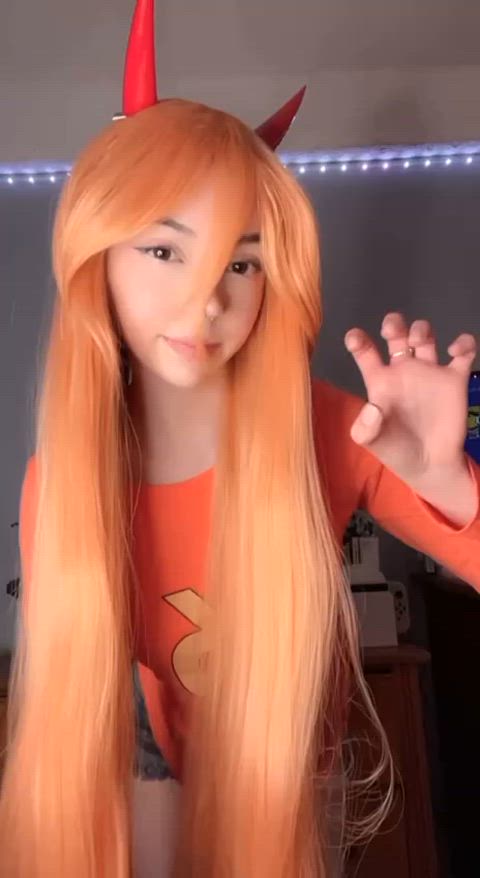 18 Years Old 19 Years Old Asian Cosplay Petite Redhead Rule34 Solo Teen TikTok Porn GIF by miamiaof
