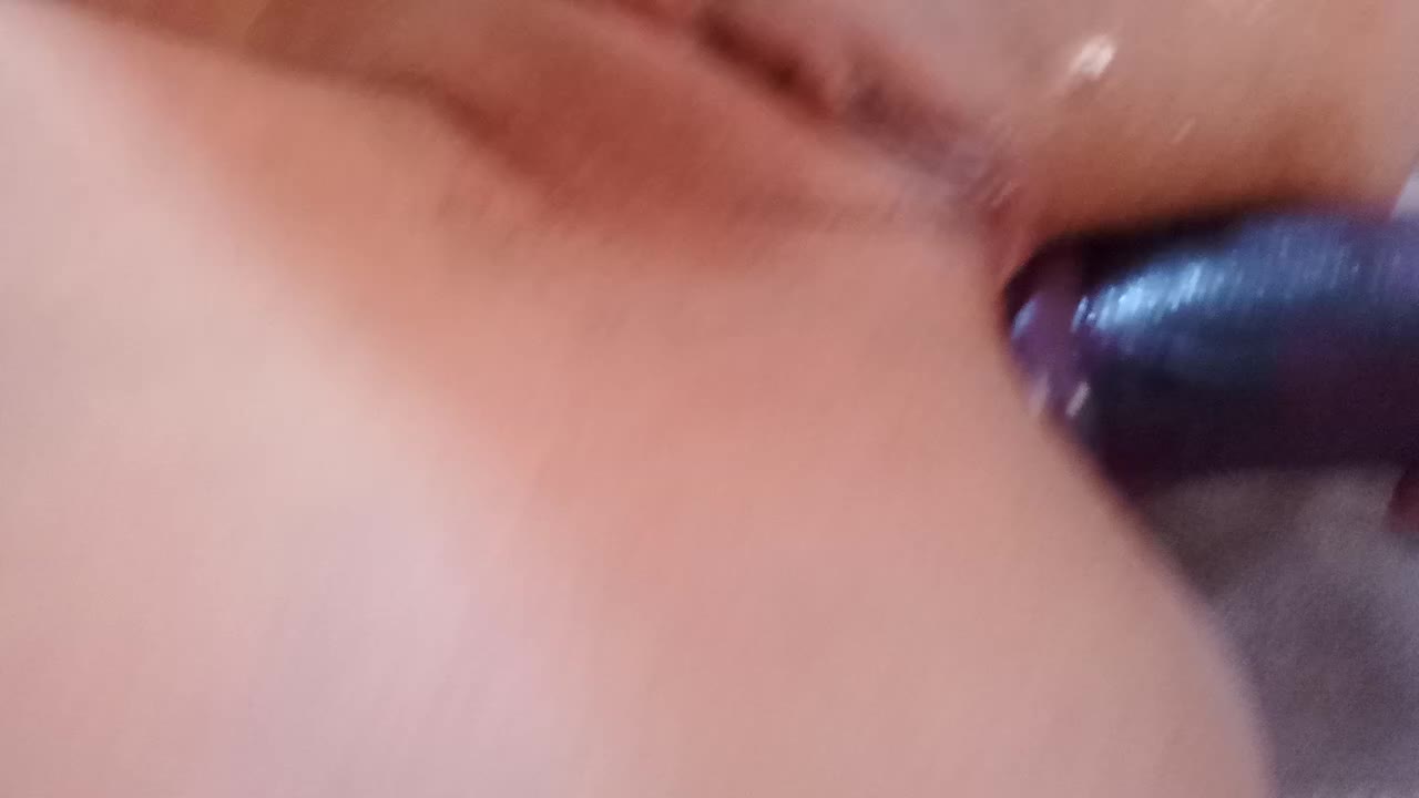 Taking a big toy in my ass