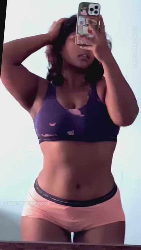 Indian plus size model Nejm sexy curves IG keepinitnejm