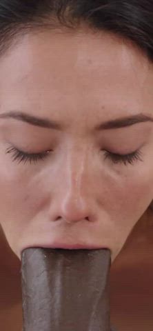 BBC Eva Lovia Eye Contact Interracial Porn GIF by mollatare