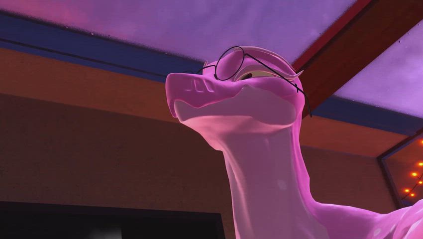 Nerdy scalies the second you give a crumb of affection