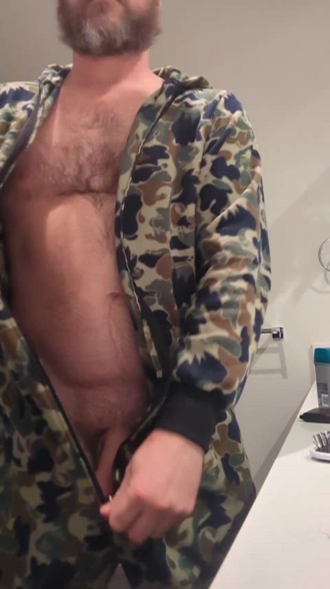 I want to pull it out and stroke for you [42M]