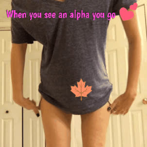 When you see an alpha you go