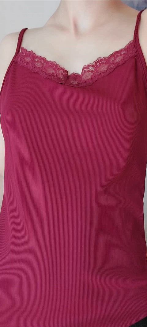 I'm always without bra