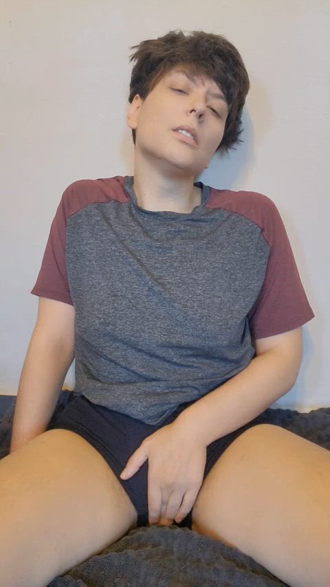 When you need some help down there and I have to beg daddy with my eyes
