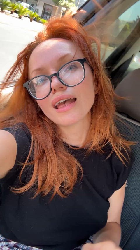 wet and redhead