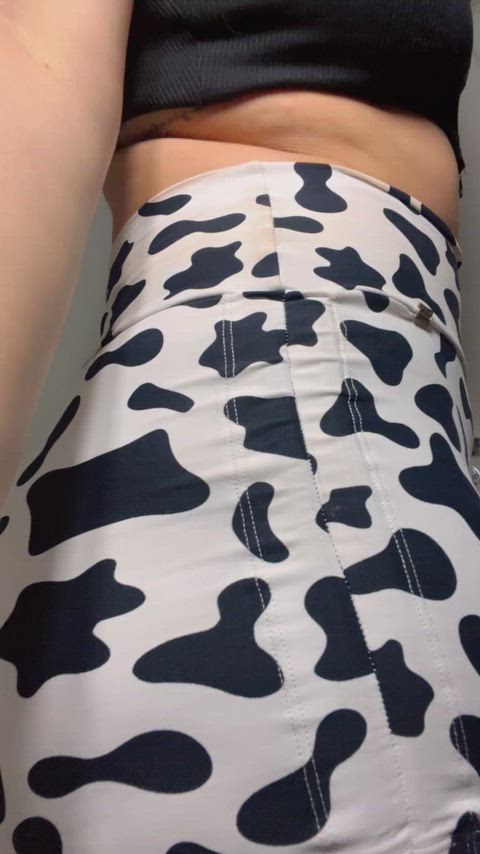 This ass came to life inside these shorts