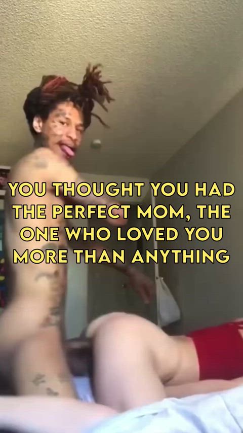 You thought your cop mom was an angel, but it turns out she was just a slut who would even betray her own son to get fucked by his weed dealer bully. (Part 1) (no imagefap)