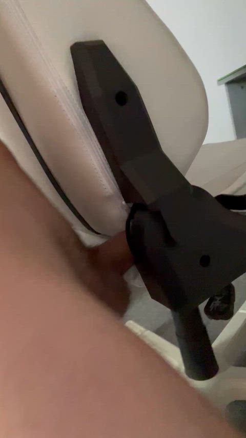Got horny while gaming so had to try out my chair right?