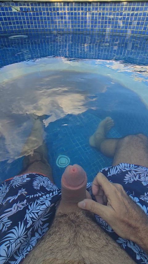 Hotel pool fun