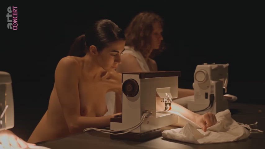 European Natural Tits Nude Art Porn GIF by swap89