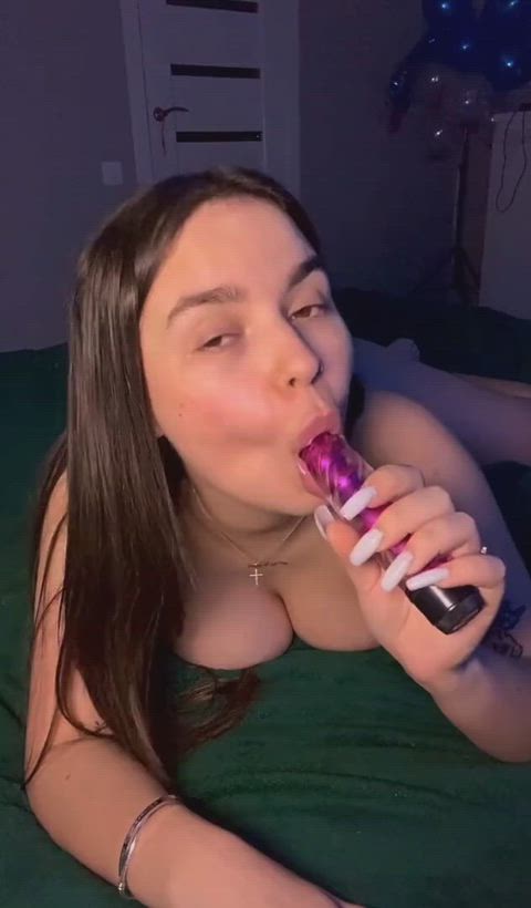 BBC Babe Big Dick Dildo Ebony Gay Hotwife Jerk Off Masturbating POV Porn GIF by sofamur