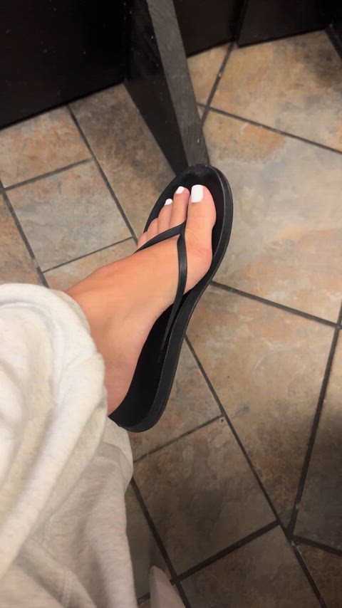 Would you love it if I had my feet out next to you on our first date?