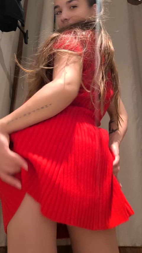 what you can't see in everyday life you can see in the fitting room