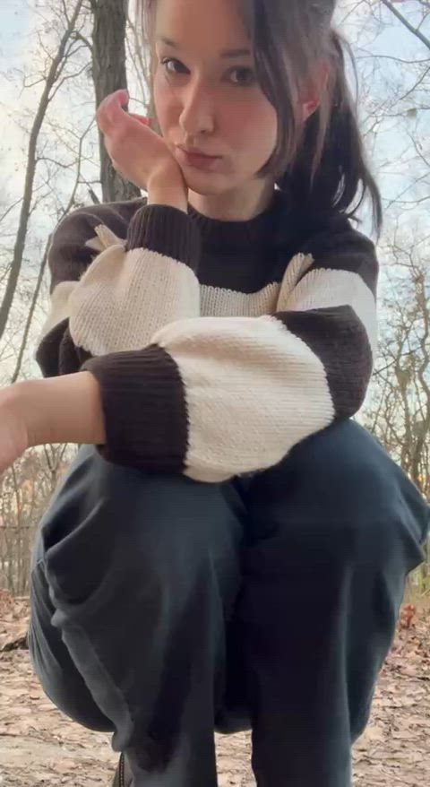 Legal student in public