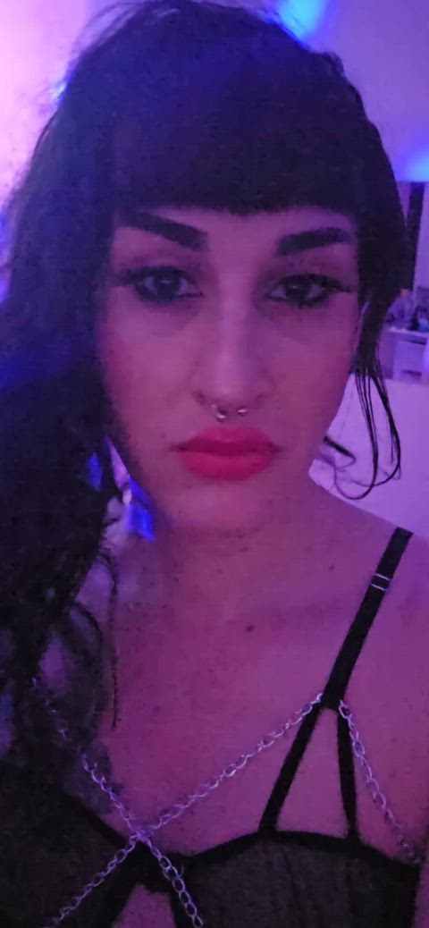 This kitty is getting ready to start purring