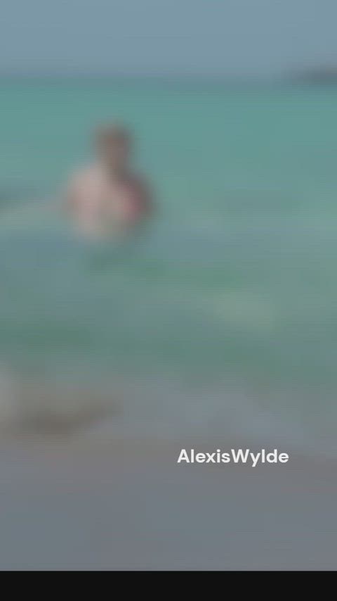 Amateur Beach Bikini Blonde CamSoda Camgirl Cute Homemade Outdoor Teen Porn GIF by camsoda
