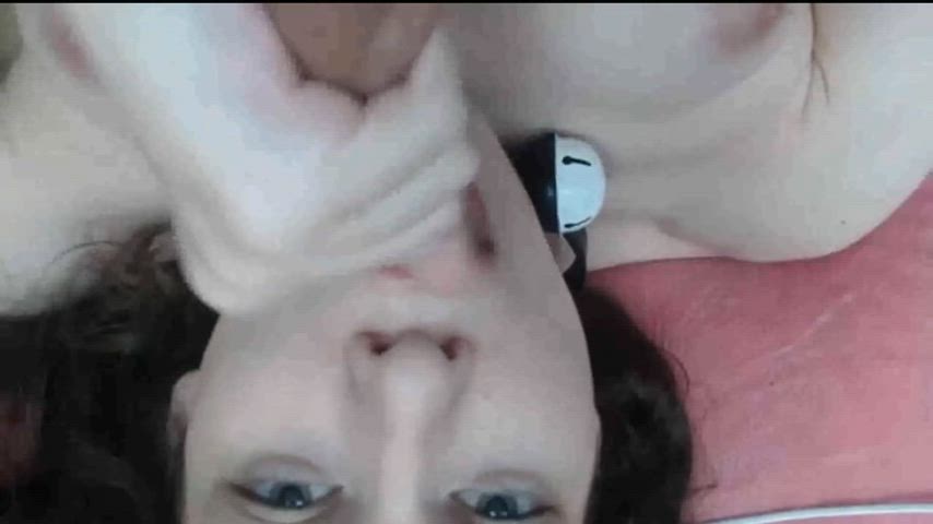 Cum In Mouth Cum Swallow Cumshot Facial Jessy Bells Masturbating Solo Trans Trans girls cumslut Porn GIF by captaincumz