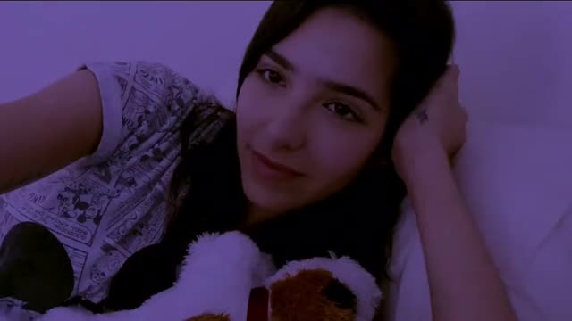 ASMR glow Slight unedited pantie leak.