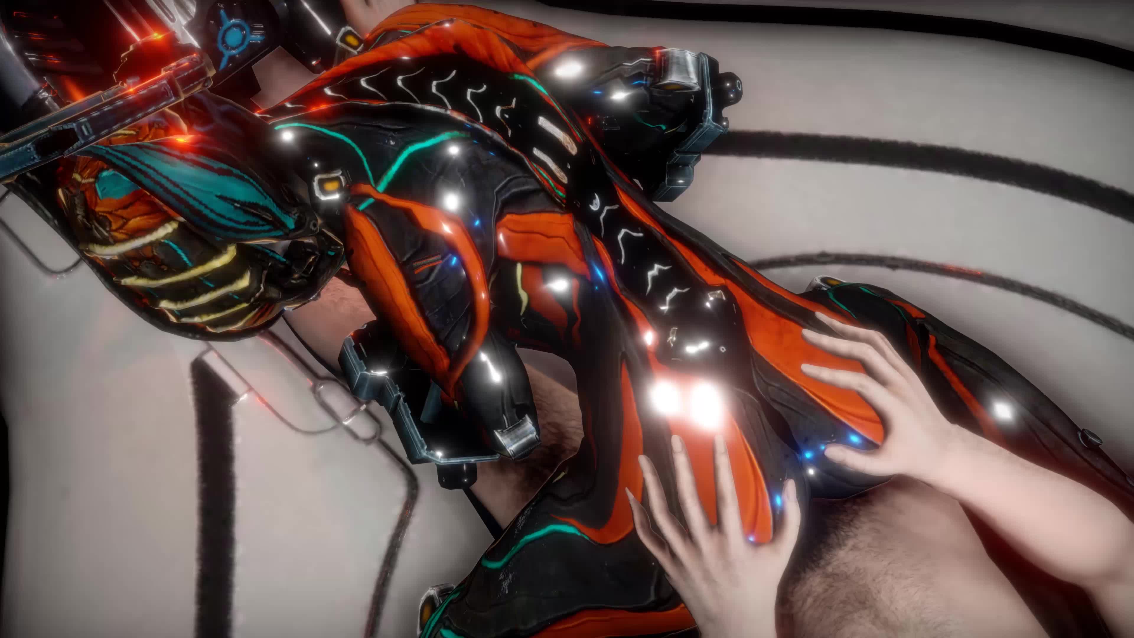 Valkyr pleasing her operator