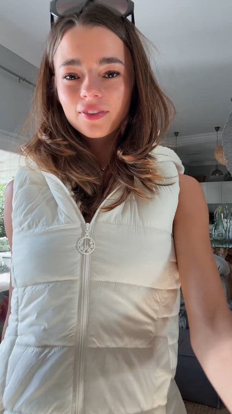 unzipped for a little surprise