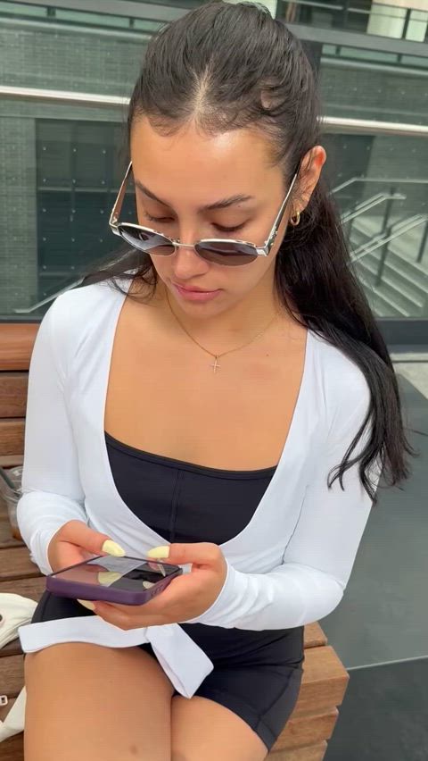 i wasn't texting anybody.. i was just watching... (my cuckold video)