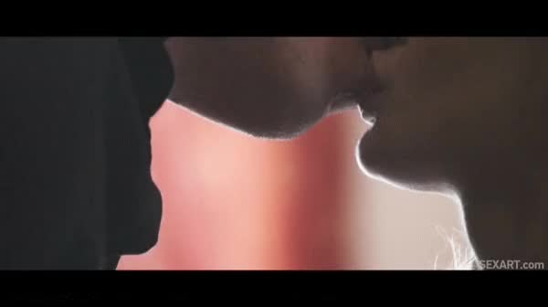 Cherry Kiss European Kissing Sensual Porn GIF by mephisto31