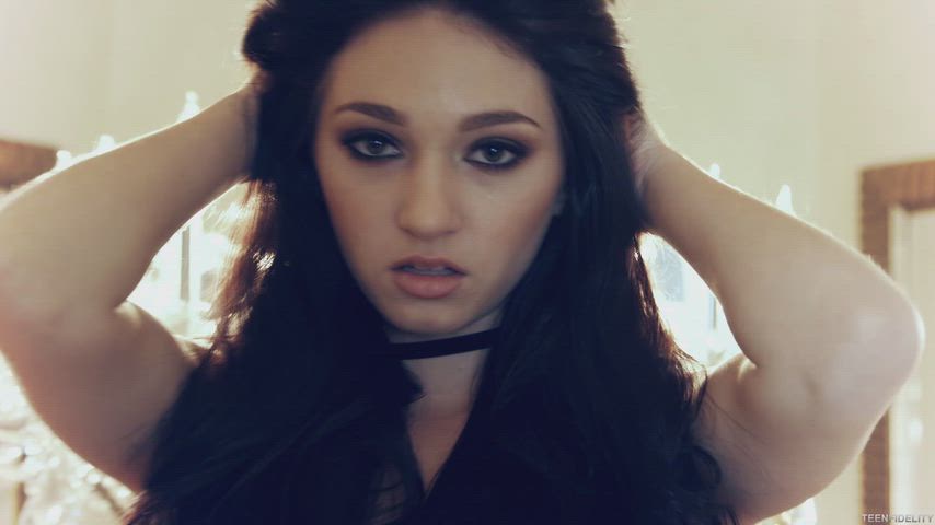 ONLY 19 Crystal Rae pounded hard!