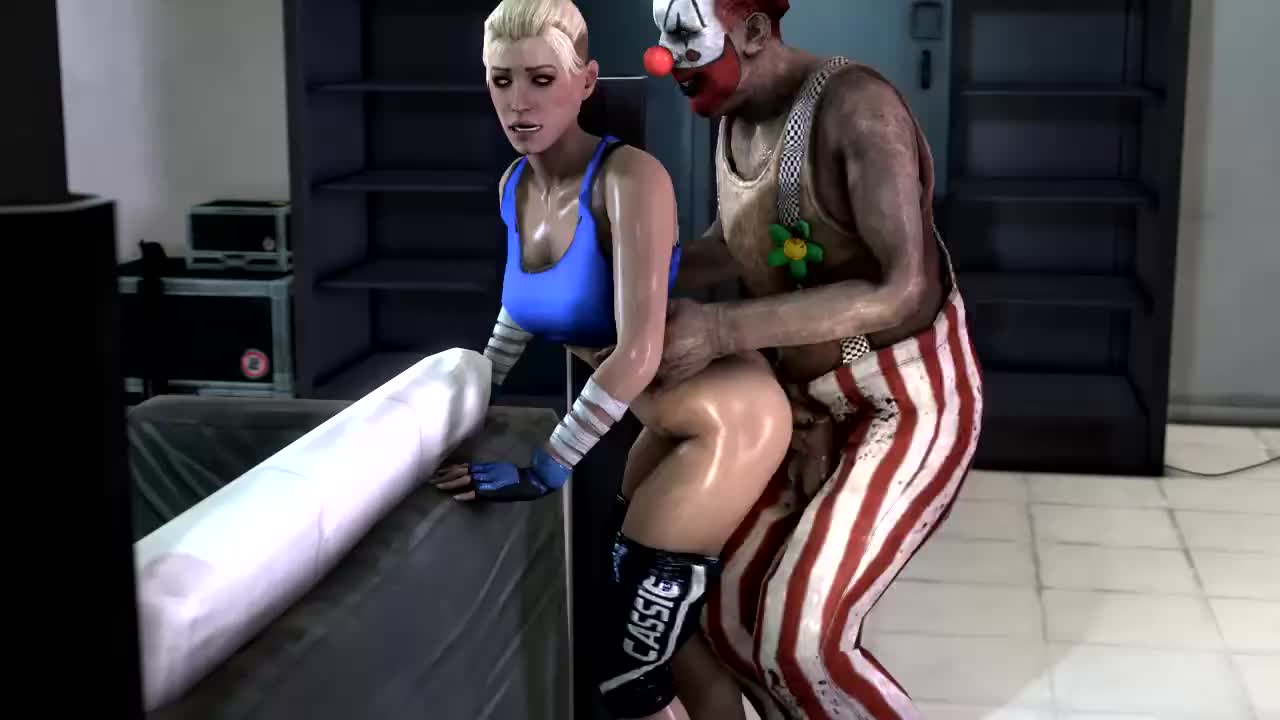 Cassie Cage Fucked by a Clown