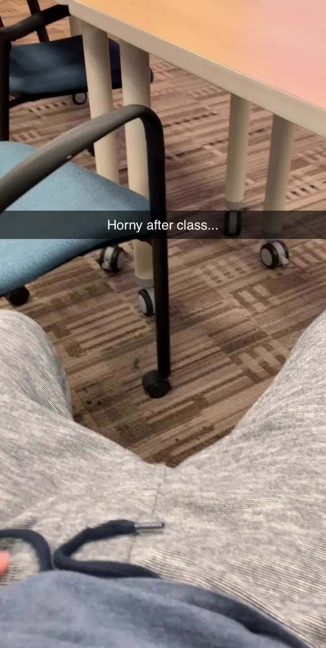 Missing in-person classes... 😈