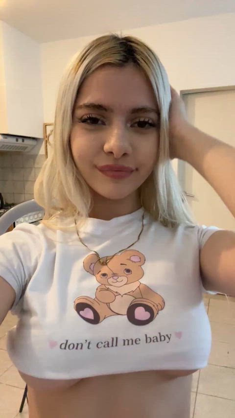 Big blonde and 18