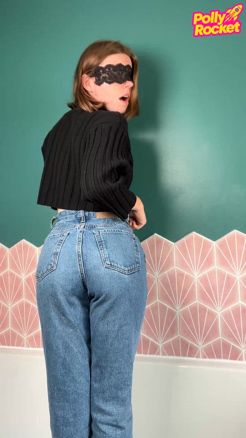 Clothed Jeans Pee Peeing Petite Piss Pissing Teen Watersports Wetting Porn GIF by polly_rocket