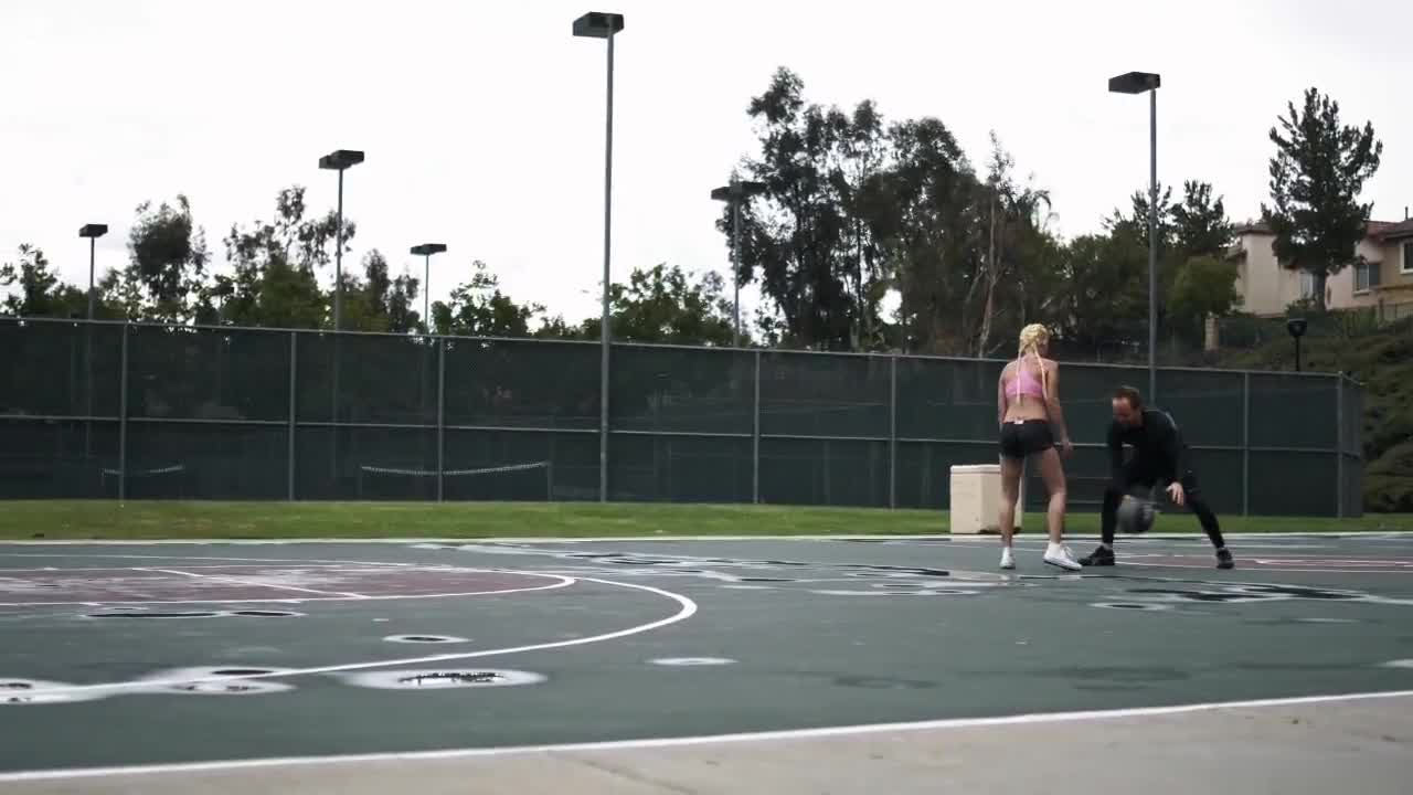 First Play Basketball Then Use Her like a Toy