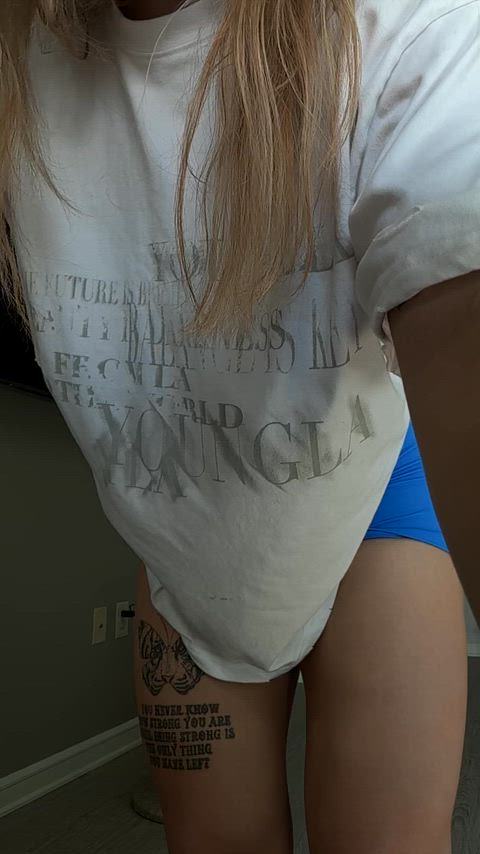 Will you cum all over me?