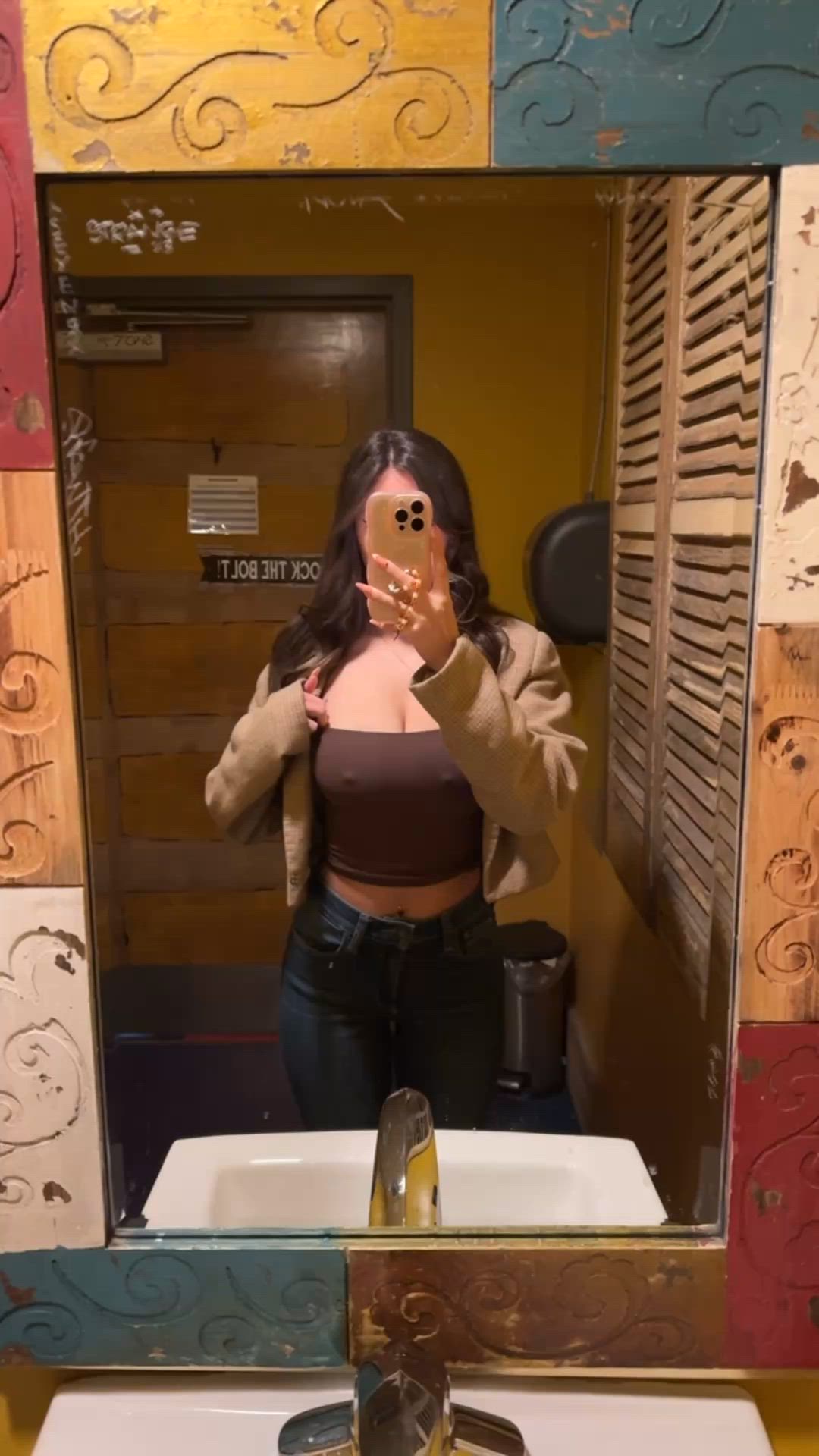 Would you tittyfuck a 95 pound slut??😈😈 [reveal]