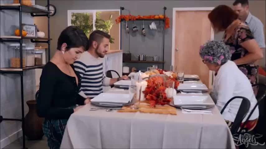 Daisy Taylor Gets Sneaky Fucked In Front Of Her Family
