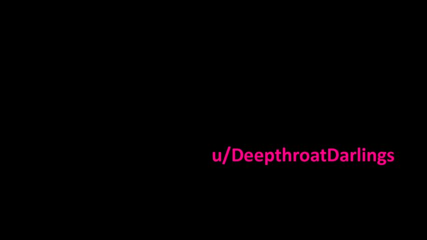 She was born to be used as a throatpussy