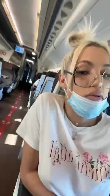 Shemale with glasses