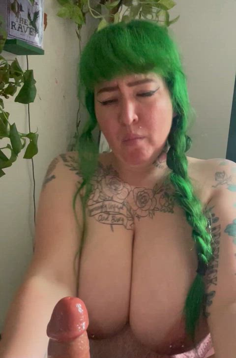 My mouth is a faucet when it tastes your cock.