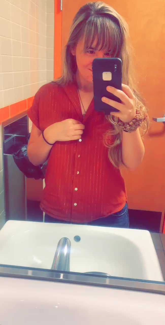Snapchat filters and stripping, do you think my boss knows I have no bra?