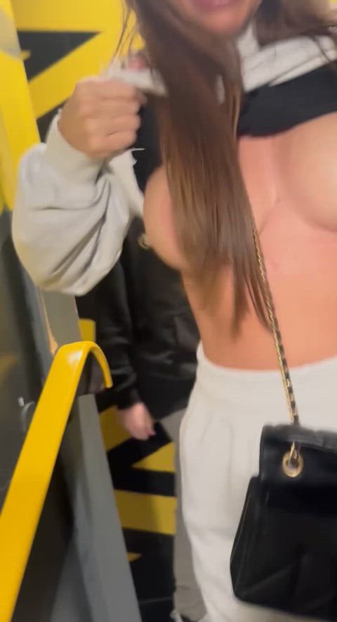 Don’t let me distract you from walking down the stairs