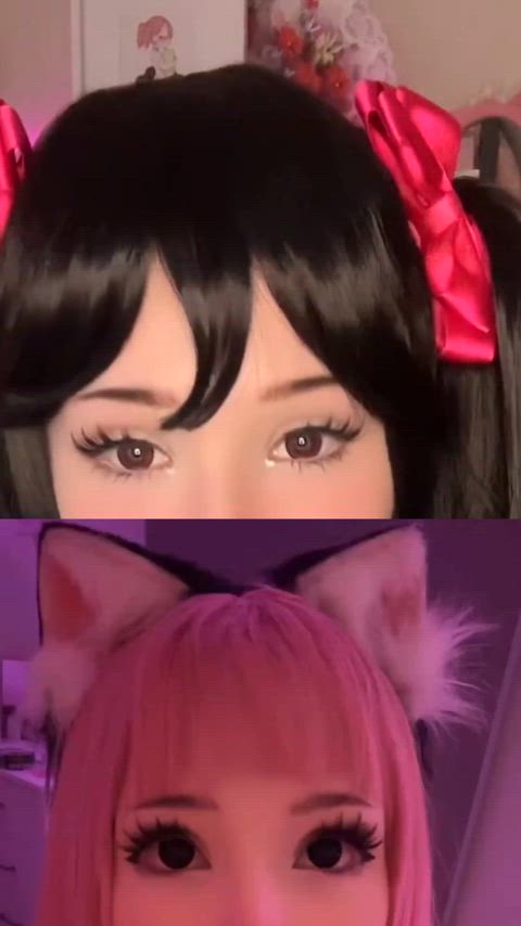 You don't get the blowjob, but you still can stare at her eyes