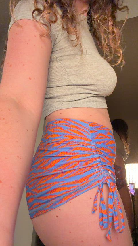 these shorts are basically underwear at this point…oops