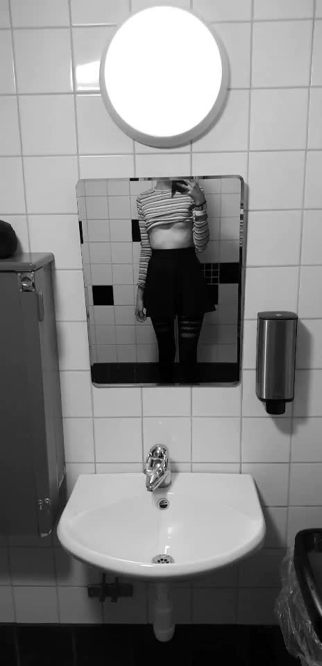 Tipsy and feeling myself at the bar, had to take a 