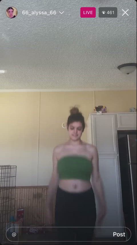 Big Tits Embarrassed Nipslip Tits Porn GIF by redrider45
